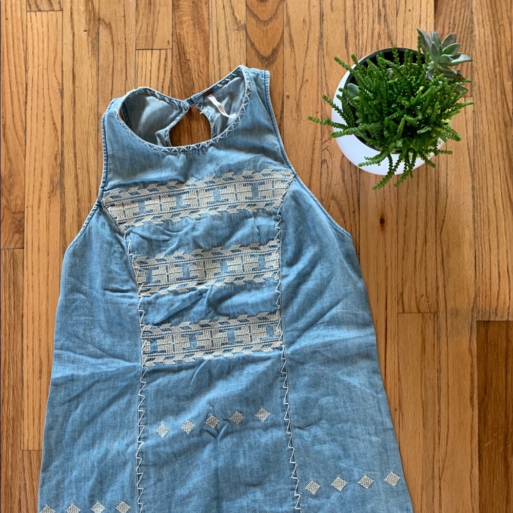 Free people denim dress/tunic
